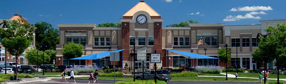 An open-air shopping center with great shopping and dining, many family activities in the Ambler, Montgomery County PA area