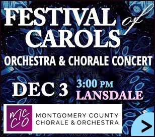 Montgomery County Chorale and Orchestra presents our ever-popular Festival of Carols, <i>Wonder of the Season</i>. This concert will present exciting music for the season for choir and orchestra and inspirational readings that will surely get you in the mood for the holiday season. Ticket Prices - General Admission: $25.00 per ticket, Group Tickets (6 or more): $20.00 per ticket, Students: $5.00, Children under 12: Free.